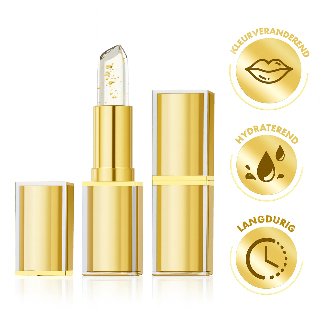 PureToon Lippenstift mit Goldflocken