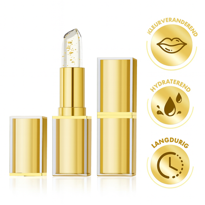 PureToon Lippenstift mit Goldflocken